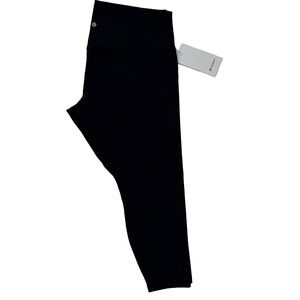 NWT Lululemon Black Align™ High-Rise Pant 25" - LW5CT3S - Black - 20